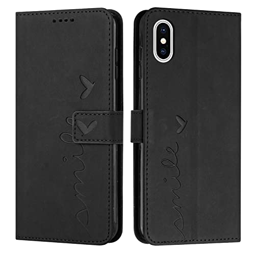 Grandoin Compatible with iPhone XS Max Crossbody Case, PU Leather Wallet Lanyard Case with with Card Holder - Image 2