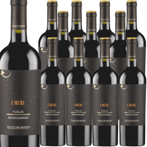 CE[ElOA}[ (BjGeBEfETg) I Muri Negroamaro (Vigneti Del Salento) C^A v[A  t{fB 750ml (12)
