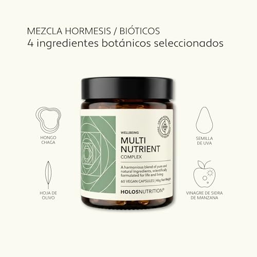 Multivitaminas completas con plantas y complejo B para mejorar tu energía diaria 3