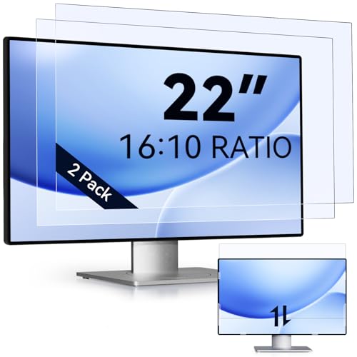 Protector de pantalla para monitor de ordenador en oficinas con mucha luz azul