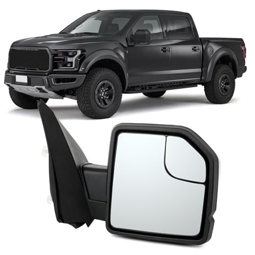 OCPTY Pickup Towing Mirror RH Replacement For Ford For F150 2015-2020