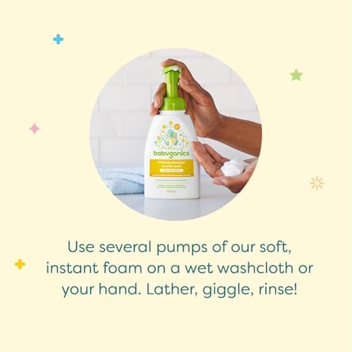 Image of Babyganics Shampoo and Body Wash Refill, Chamomile Verbena, 32 Fl Oz