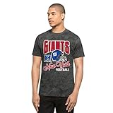 NFL New York Giants Men's '47 Bankshot Tee, Marble Black, X-Large