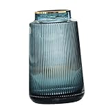 🌹🌹 【Vaso alto in vetro】 Questo vaso in cristallo con 2 dimensioni tra cui scegliere, ottimo per esporre fiori freschi tagliati o secchi. Adatto per mazzi o mazzi, boccioli e steli più lunghi o semplicemente per la decorazione -Ideale per mazzi o fiori da giardino e selvatici.