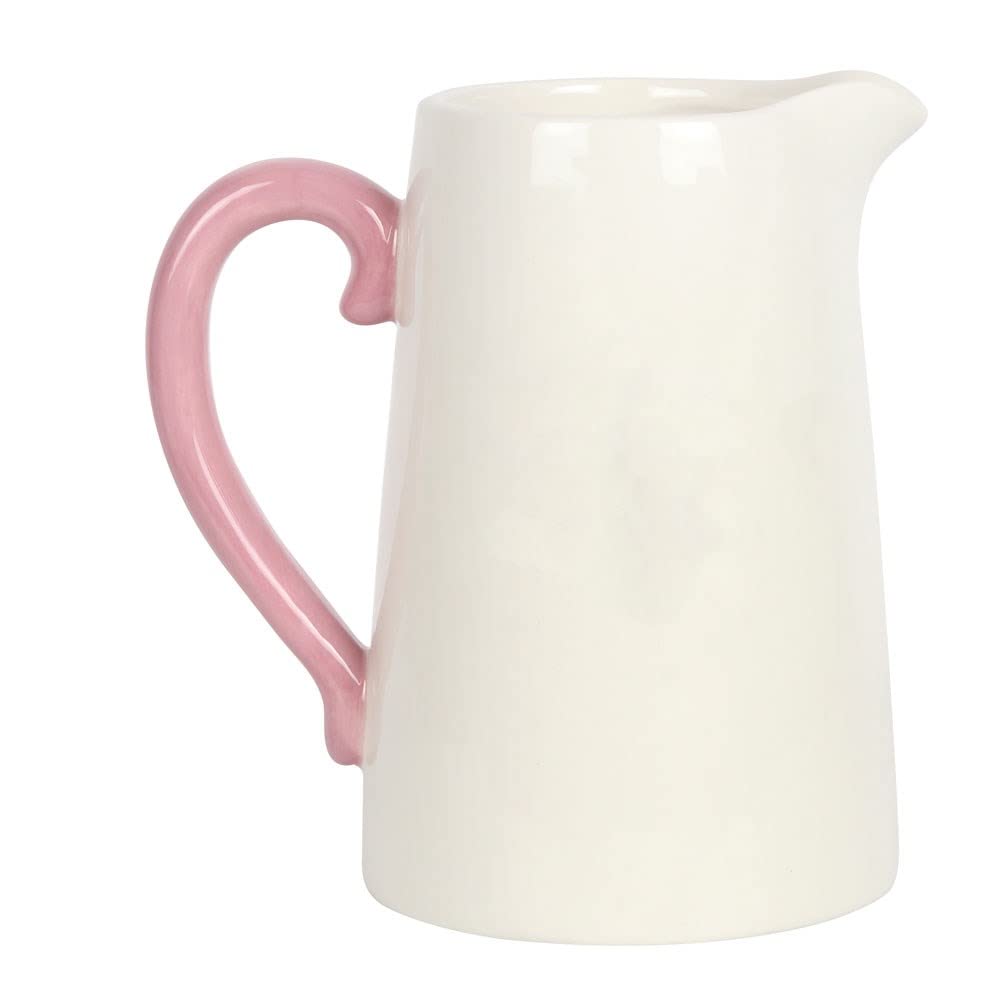 ZALE YARDLEY Flower Vase, Pitcher Vase “If Mum Were Flower” Ceramic Flower Jug, Vase for Flower Garden Ornaments - Image 2