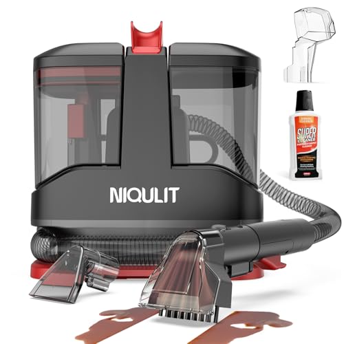 Portable Carpet & Upholstery Cleaner Machine, 15Kpa Strong Suction Spot