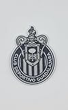 Guadalajara Soccer Futbol Liga MX Embroidered Iron-ON Patch 3' Black