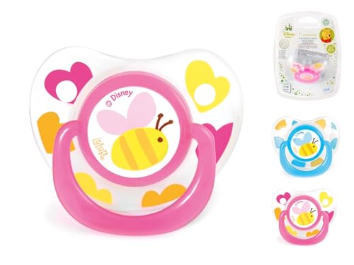 Lulabi 8112600 - Chupete con forma de gota de Disney Winnie The Pooh con tetina, silicona, 3 meses Lulabi 8112600 - Chupete con forma de gota de Disney Winnie The Pooh con tetina, silicona, 3 meses