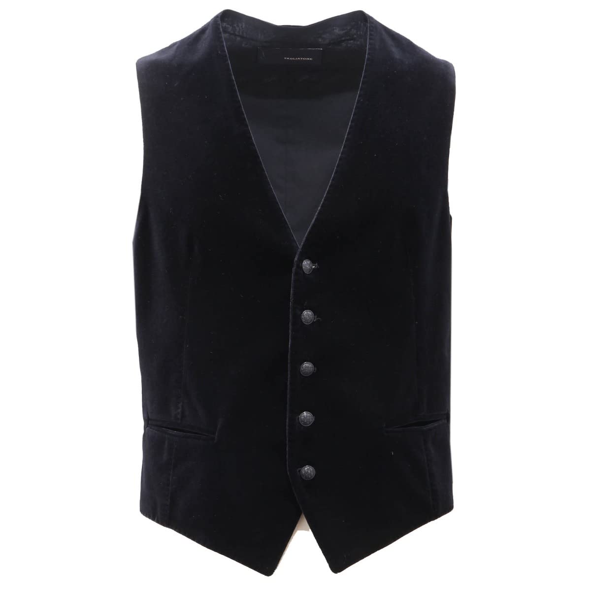 3260AI gilet uomo TAGLIATORE men BRIAN velvet waistcoat black