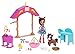 Enchantimals GJX23 Barnyard Nursery PLAYSET with HAYDIE Horse Doll & Trotter, Multi
