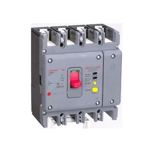 Disjoncteur de protection contre les fuites CDM3L-250C/4300A 4 pôles boîtier plastique 250A