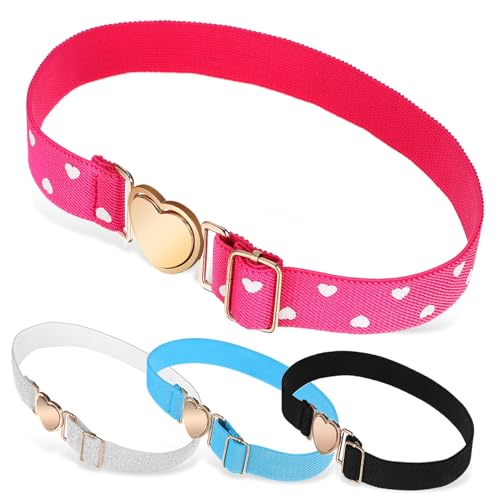 Adjustable Toddler Girls Elastic Belts Set Decorative Belt for Waist Boys and Girls