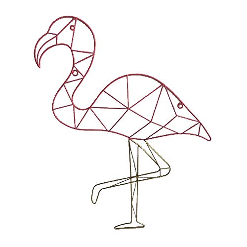 HAB & GUT Cadre Photo pêle-mêle Mural CR033- Flamant Pink 45 x 60 Fil de Fer