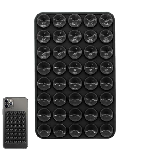 Genérico Soporte De Silicona para Teléfono con Ventosa, Funda para Teléfono con Ventosas, Soporte Antideslizante para Teléfono Móvil, Funda Multiusos con Ventosa para Selfies Y Vídeos