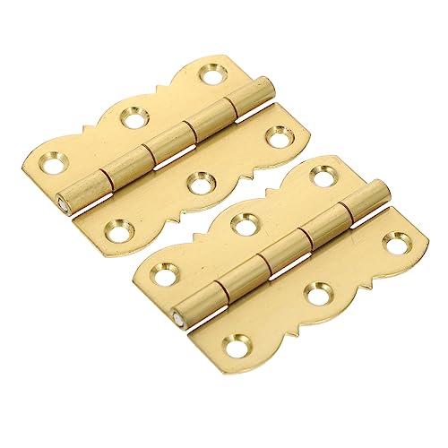 FOYTOKI Brass Hinges for Piano Music Stand 2pcs Hinge Set Easy to Install Piano Accessories