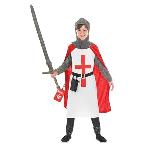 Fun Shack Disfraz Caballero Medieval Niño, Sant Jordi, Disfraces para Carnaval y Halloween, L | Ya disponible en tu tienda friki favorita! En mundofriki.es!