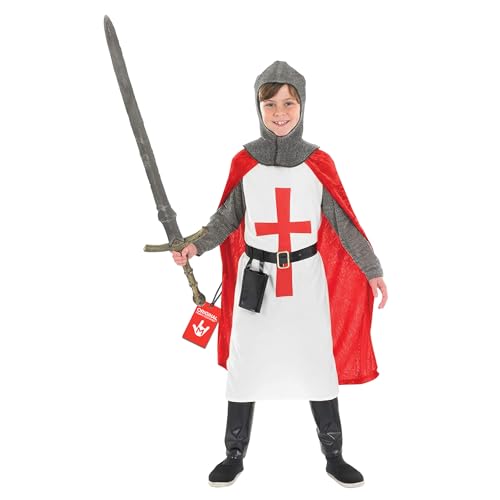 Fun Shack Disfraz Caballero Medieval Niño, Sant Jordi, Disfraces