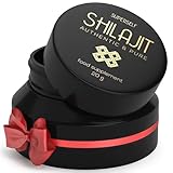 Resina pura de Shilajit, cruda y auténtica, Shilajit de alta potencia de grado supremo, impulso de energía natural para hombres y mujeres, rico en ácido fúlvico, 80 porciones