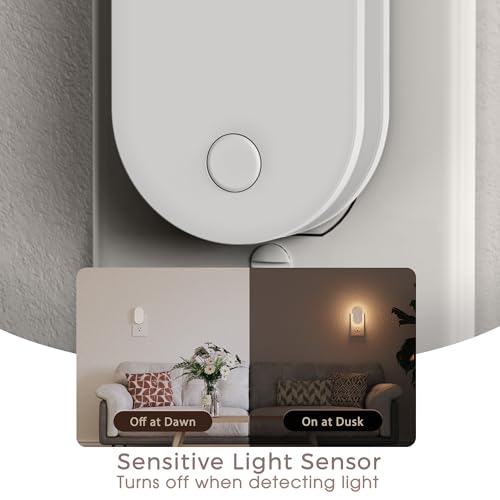 Image of Briignite Night Lights Plug into Wall,1Pack Plug in Night Light