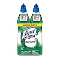 Lysol Brand Disinfectant Toilet Bowl Cleaner with Bleach, 24 oz, 2/Pack (96085PK)