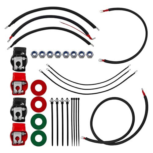 790 Battery Cable Wire Kit Fits for Dodge RAM Truck Gen 3 2003-2007 5.