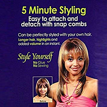 New Hair Sense 100% Human Hair Clip-In Extension Amazon.com : HAIR SENSE CLIP-IN EXTENSIONS 22 main image 4