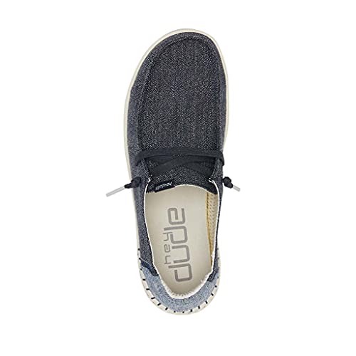 Image of HEYDUDE Women's Wendy Chambray | Women's Shoes | Women's Lace Up Loafers | Comfortable & Light-Weight