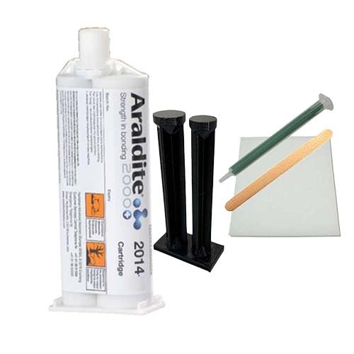 Huntsman Araldite 2014 High-Temp Chemical-Proof Epoxy Gel 50ml 50ml w/Hand Plunger