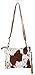 Myra Bag White & Brown Cowhide Shade Bag S-1171
