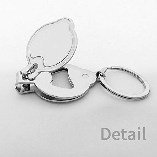 Cortador de uñas preciso DIYthinker con estampado de sol para un corte limpio 3