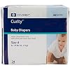 Cardinal Health Wings Baby Baby Diaper Size 4 / Large, 22 to 35 lbs. 80038A, 192 Ct