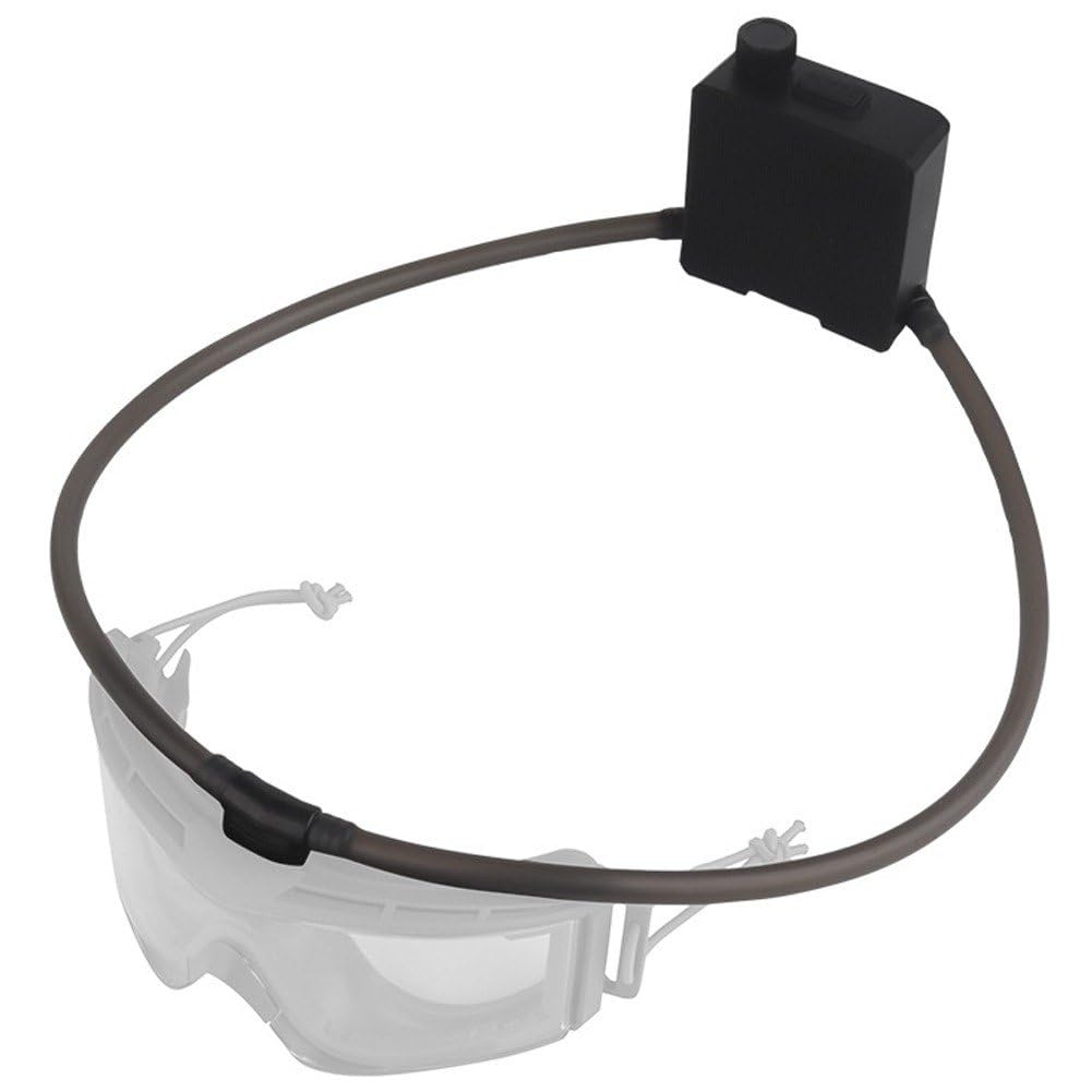 Danlai Goggles Anti-fog Fan Kits, Defogger for Goggles, Defog Fan for Goggles Fits for, Skiing, Cycling, Work