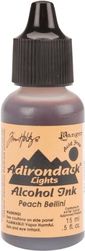Adirondack Lights Alcohol Ink .5 Ounce-Peach Belli 1 pcs sku# 624392MA