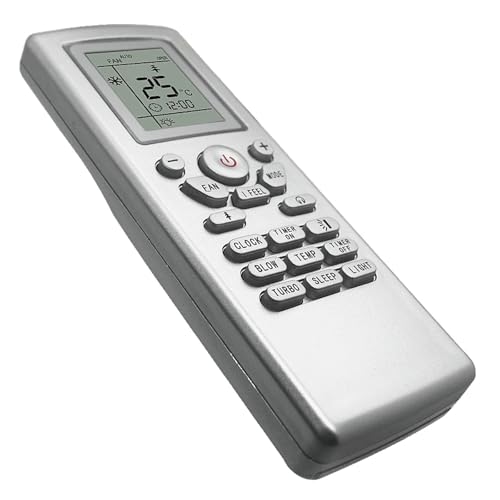 Télécommande de climatiseur YT1F avec écran LCD clair et boutons de commande complets - 5