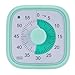 LUCKDANO Visual Countdown Timer 60-Minute Visual Countdown Timer, a Multifunctional Time Management Tool Suitable for Classrooms and Kitchens, Ideal for Student and Teaching use. (Green)