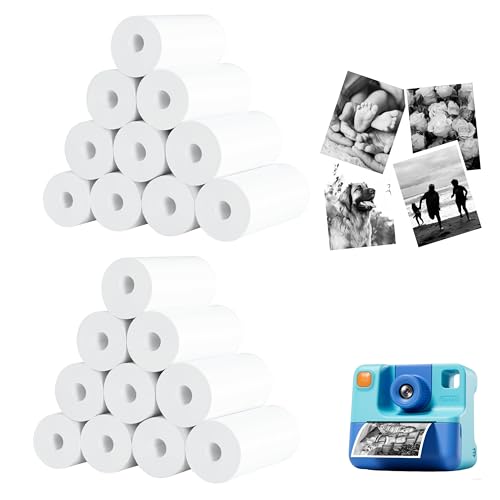 Double Dragon 57x25mm Premium Thermal Paper - 10-Year Image Life, White, 57x25mm, 20 Rolls - Image 2