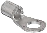 Morris Products 11036 Ring Terminal, Non Insulated, 16-14 Wire Size, #6 Stud Size (Pack of 100)