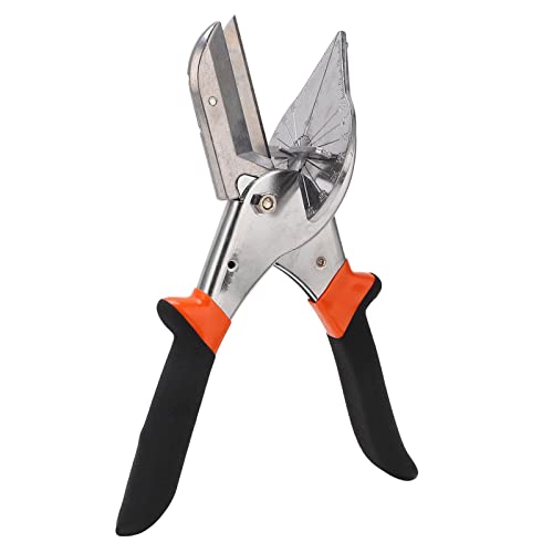 Angle Shear Miter Shear with Blades Metal Adjustable Bevel Scissors Angular Cutting Tool for Various Projects