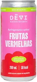 Refrigerante Natural DÊVI - Frutas Vermelhas 269 mL