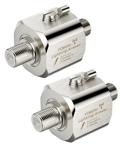 Protection contre les surtensions coaxiales type F pour préserver votre signal TV et CATV