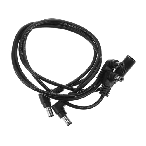 Levemolo Guitar Patch Cables Guitar Pedal Cord Power Splitter 4 Way Cable for Effects Pedals