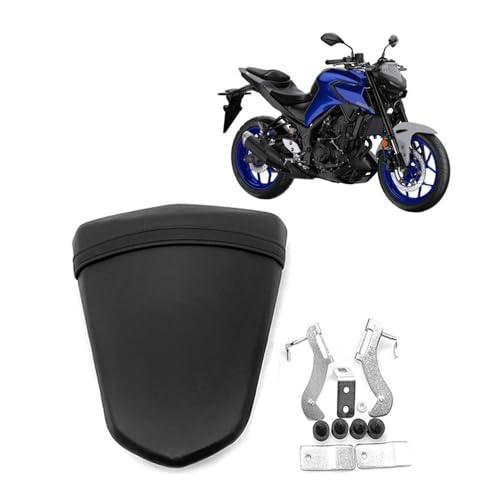 Asiento pasajero trasero para solucionar el desgaste del cojín original en motos MT-03 2