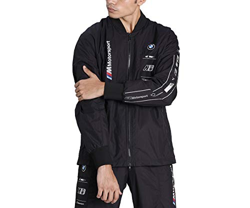 Vestibilità regolare PUMA Bmw Mms Street Jacket Giacca da uomo, Uomo, giacca, 597969-01_M, Nero, M