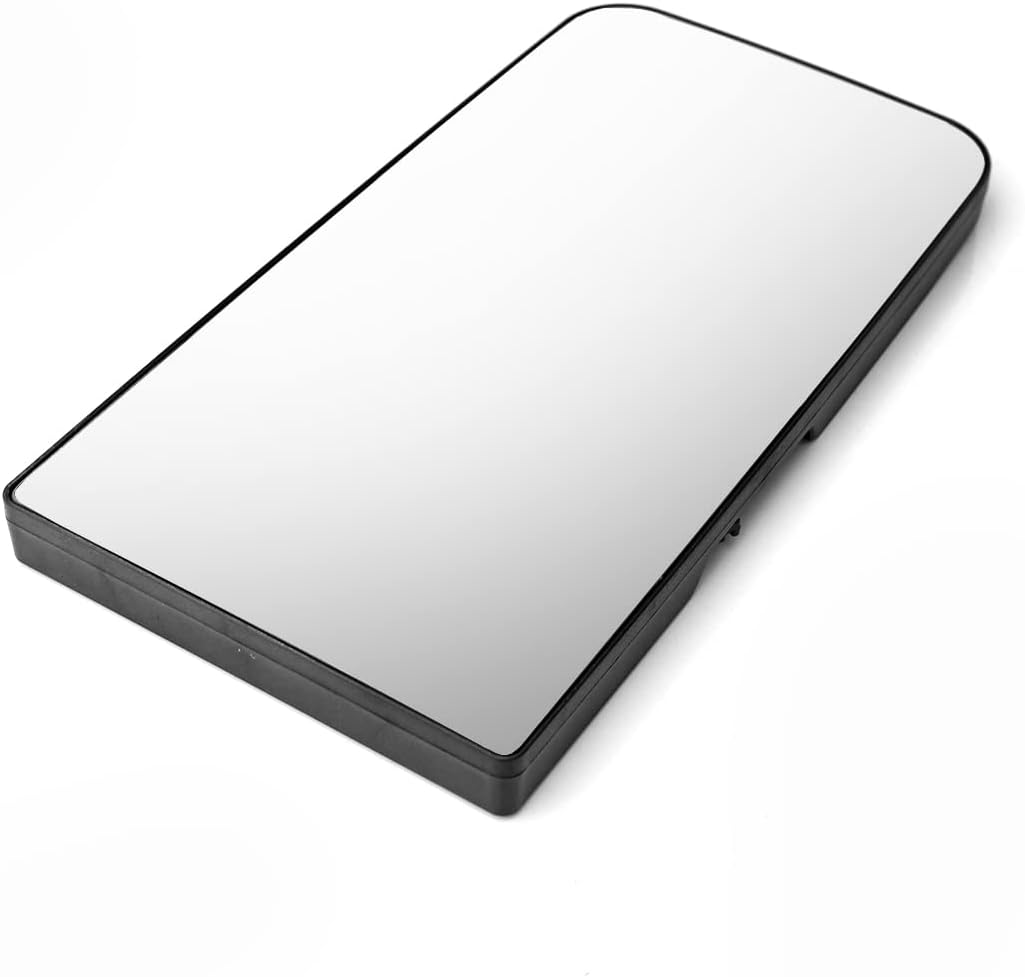 Upper Mirror Glass for FREIGHTLINER CASCADIA, Replacement Main Mirror Glass with Defrost Heat for Freightliner Cascadia 2008-2024