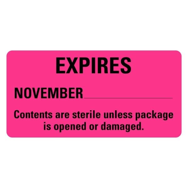 LabelValue | Expires November Medical Labels LV-MCSL14