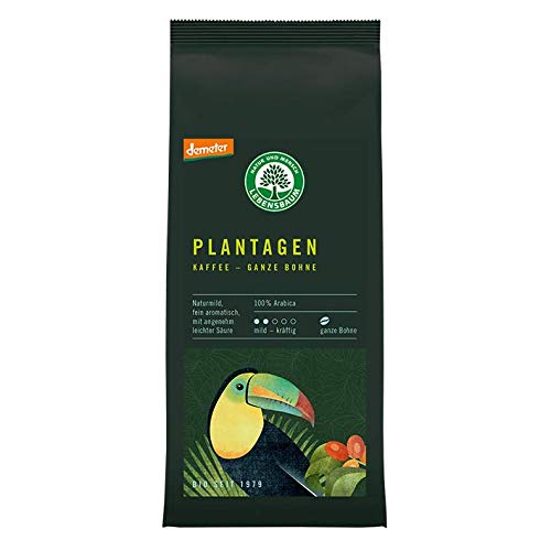 Lebensbaum Bio Plantagen Kaffee, ganze Bohne (12 x 250 gr)