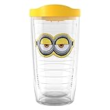 Tervis Despicable Me Minions The Rise of Gru Goggles Made in USA Double Walled Insulated Tumbler Cup Keeps Drinks Cold & Hot, 16oz, Classic