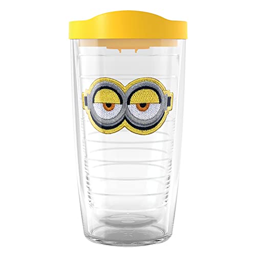 Tervis Despicable Me Minions The Rise of Gru Goggles Made in USA Double Walled Insulated Tumbler Cup Keeps Drinks Cold & Hot, 16oz, Classic