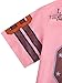 SOLY HUX Mens Jersey Y2k Baggy Shirts Graphic Tees Oversized V Neck Tshirts Summer Tops Pink Graphic Medium