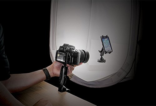 Soporte de abrazadera de la camara Arkon con tornillo 1/4 para Sony y Olympus 4